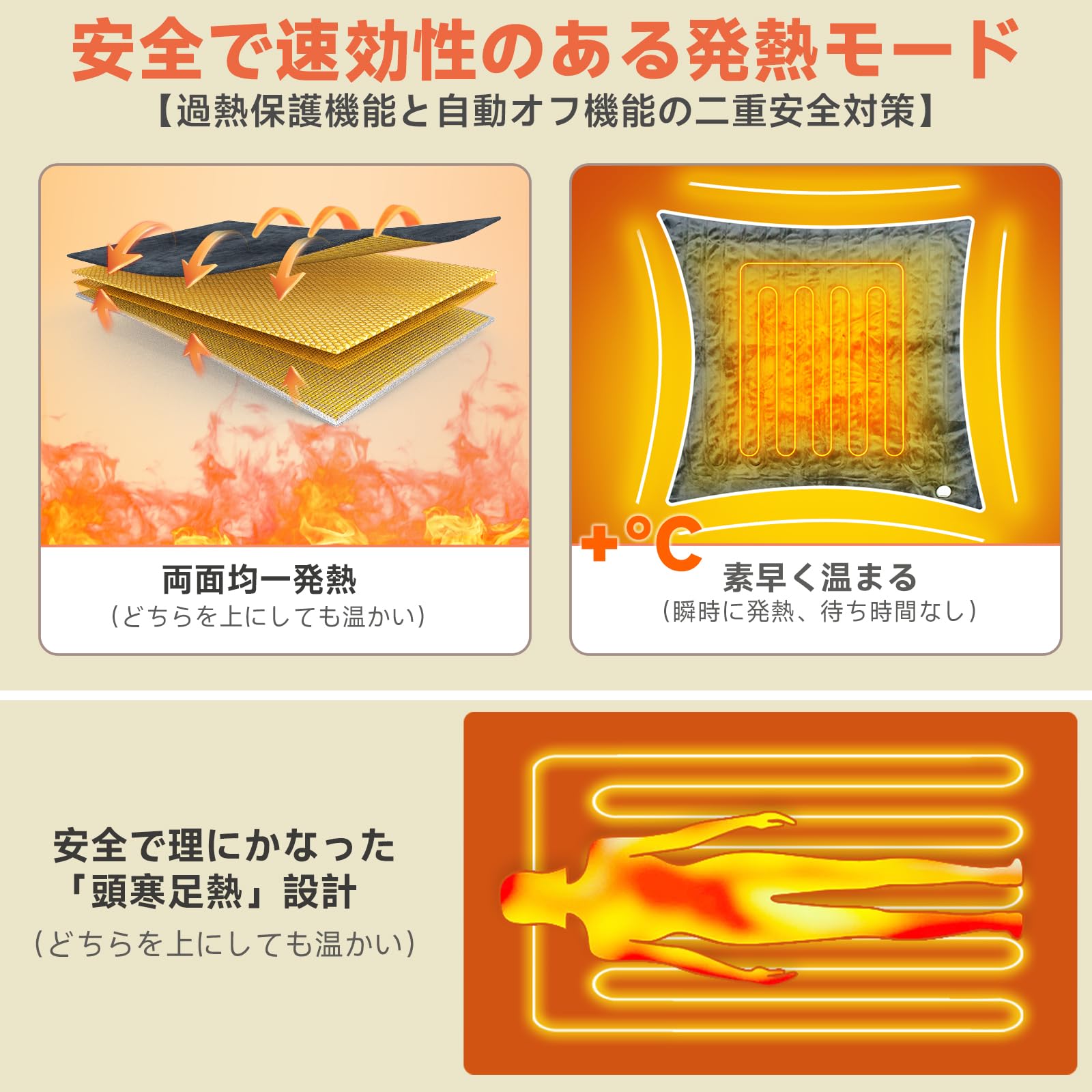 Amazon.co.jp : chuqisheji【25年冬の 電気毛布 掛け敷き兼用 洗える